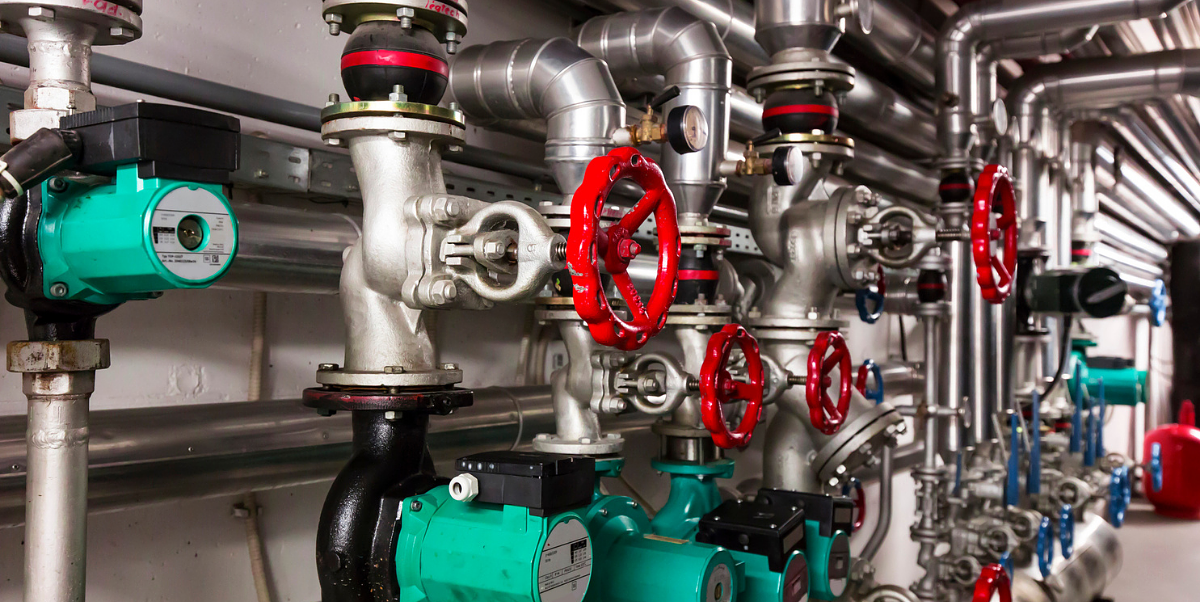 fluid handling facility reducing water hammer with Gould Velvetrol technology